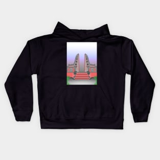 Balinese gate Kids Hoodie